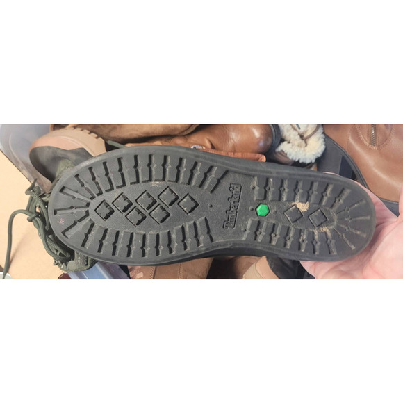 Timberland Chelsea Ortholite Black Lace-Up Combat Boots 6.5 - Picture 7 of 7